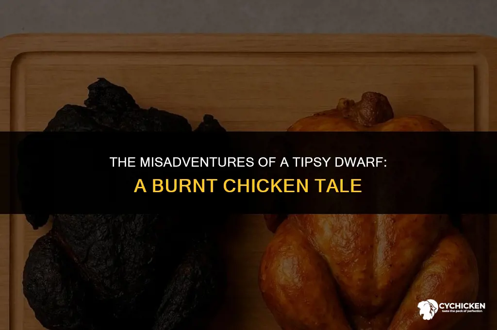 how to get burnt chicken tale of a drunken dwarf
