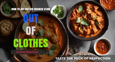Easy Tips to Remove Butter Chicken Stains from Clothing