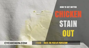 Efficient Methods to Remove Butter Chicken Stains from Fabric