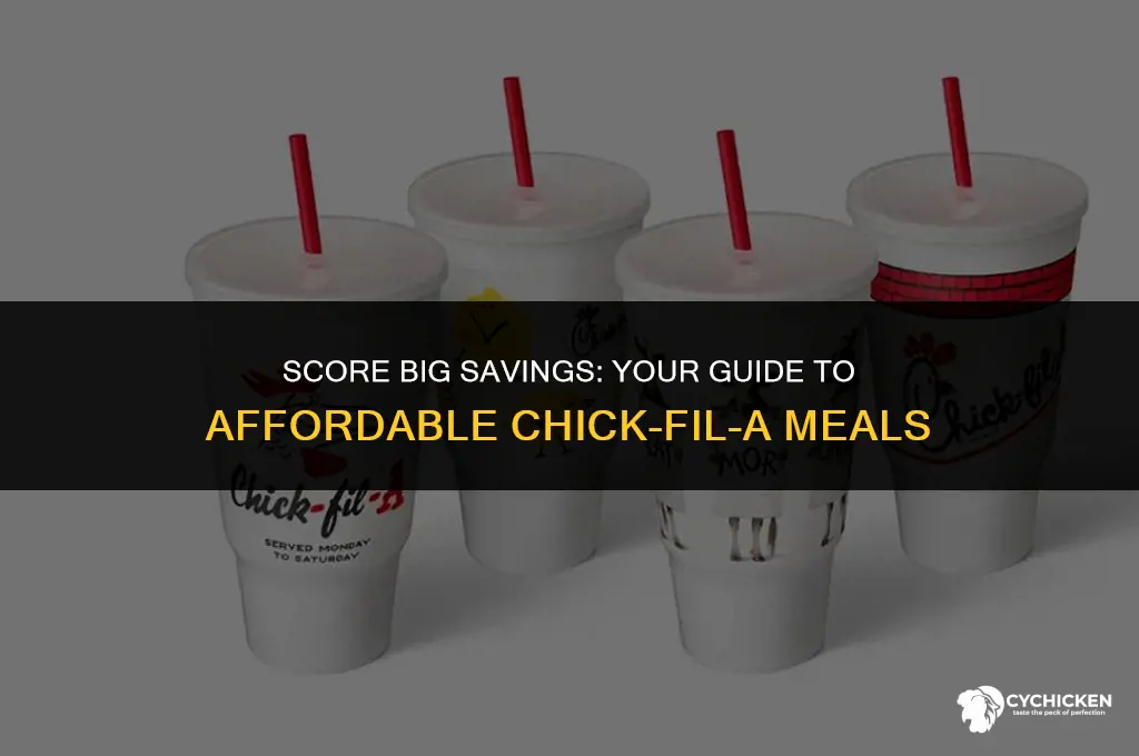 how to get cheap chick fil a