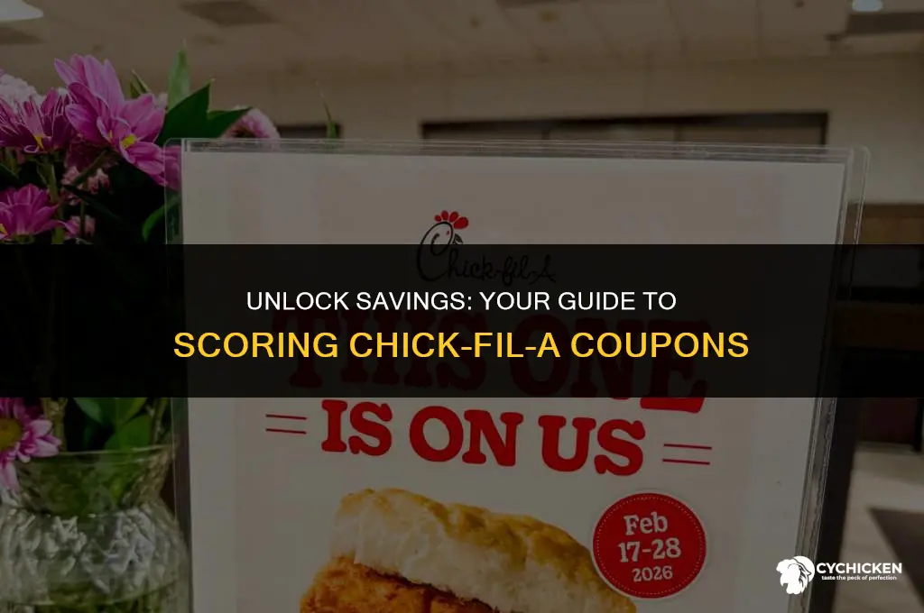 how to get chick fil a coupons