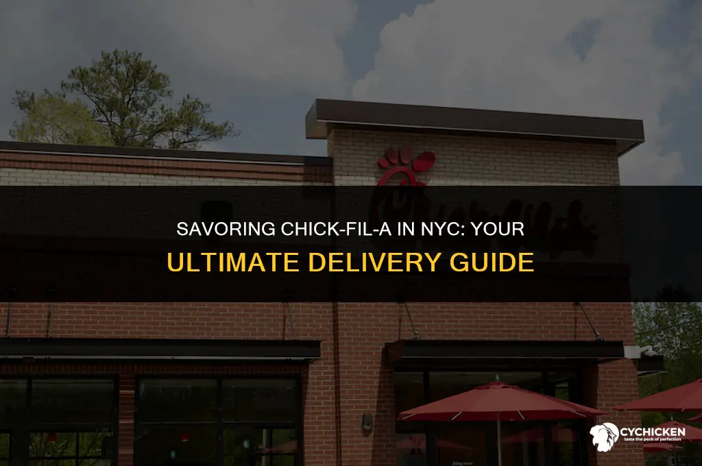 how to get chick fil a delivered nyc