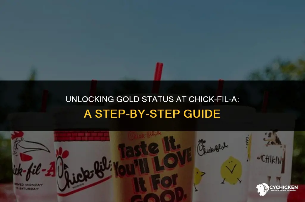 how to get chick fil a gold member