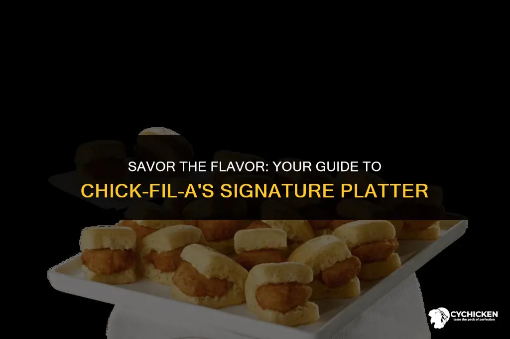 how to get chick fil a platter
