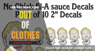 Easy Methods to Remove Chick-fil-A Sauce Stains from Clothing