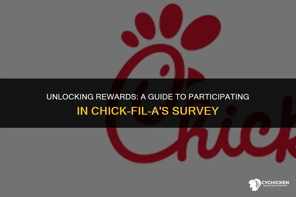 how to get chick fil a survey