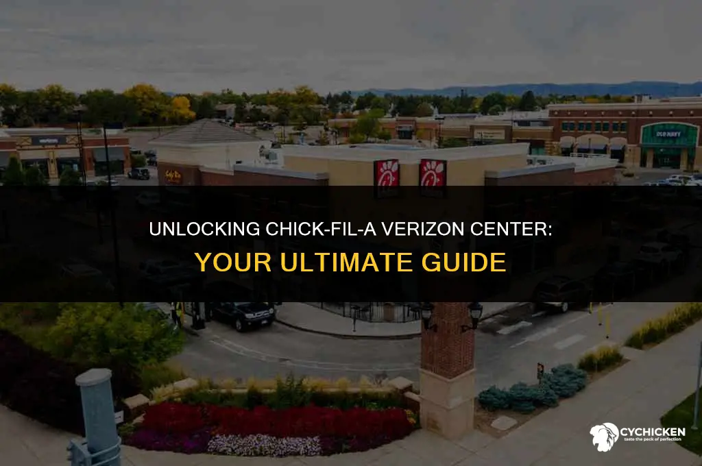 how to get chick fil a verizon center