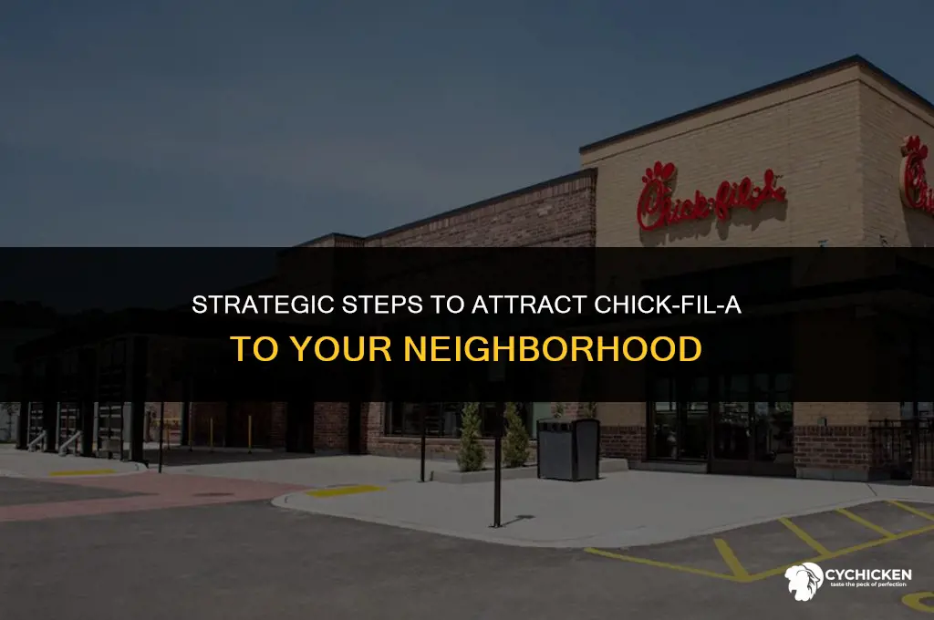 how to get chick fil to build a new location