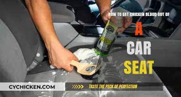 Effective Tips for Removing Chicken Blood Stains from Car Seats