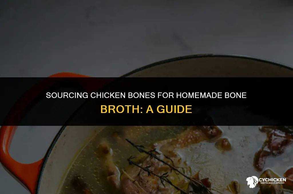how to get chicken bones for bone broth