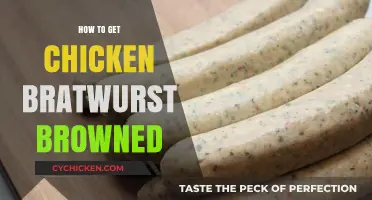 Sizzling Chicken Bratwurst: The Ultimate Browning Guide