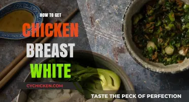 Achieving Perfectly White Chicken Breast: Tips and Tricks