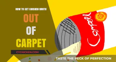 Spilled Chicken Broth on Carpet? Here's How to Clean It Up!