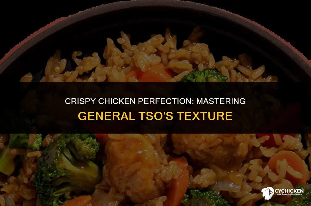 how to get chicken crispy for general tso