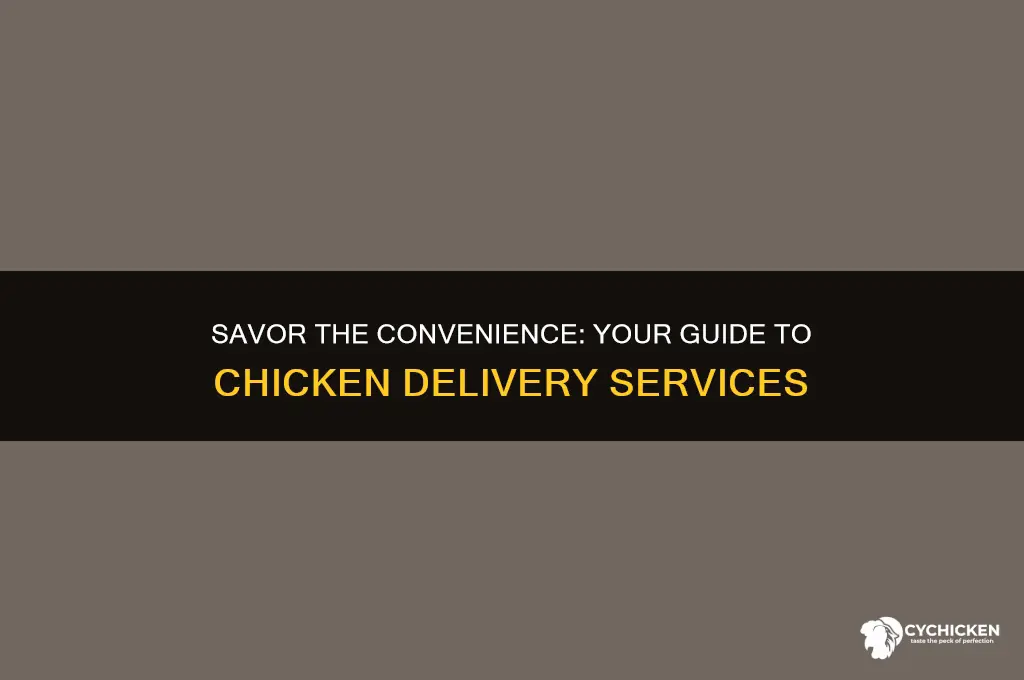 how to get chicken delivered