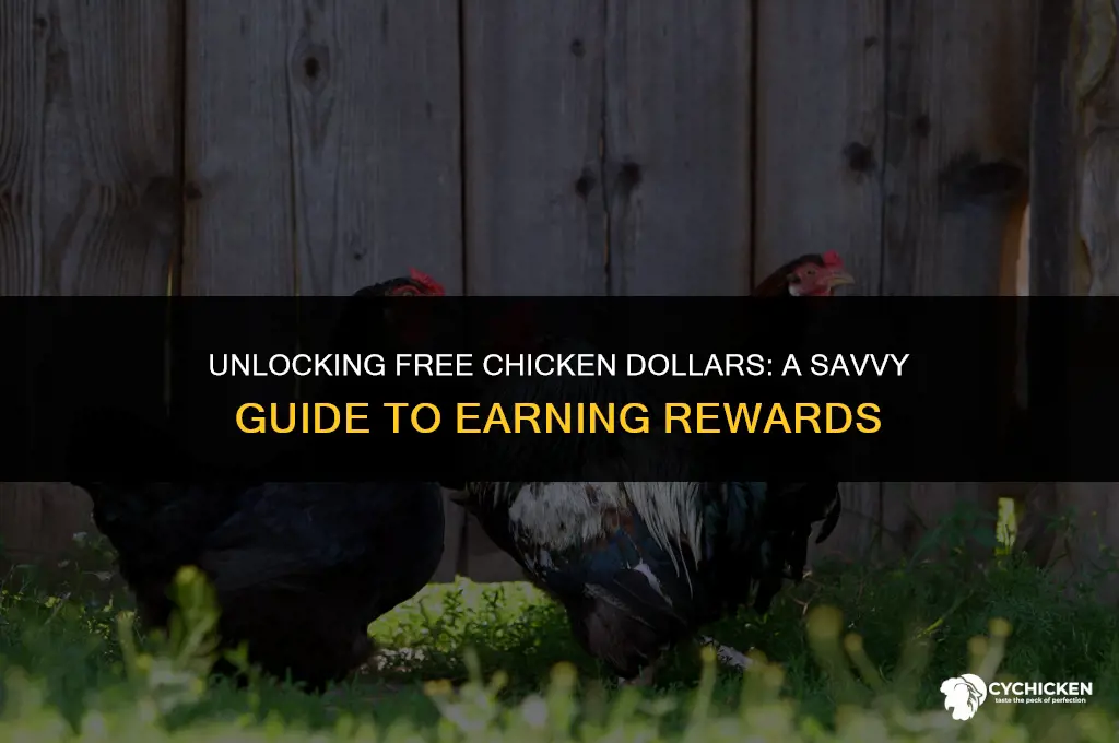 how to get chicken dollars free