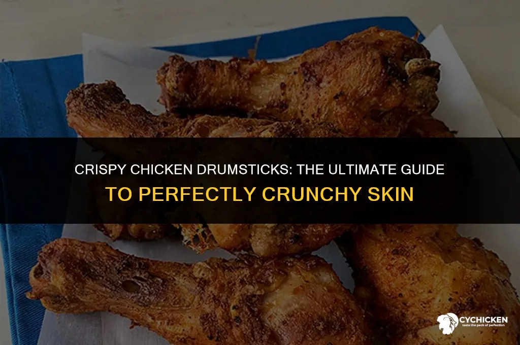 how to get chicken drumsticks crispy