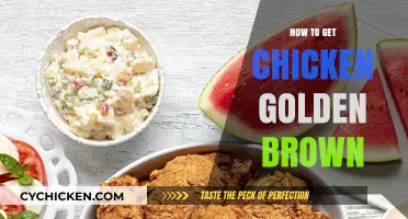 Achieving the Perfect Golden Brown on Your Chicken: A Step-by-Step Guide