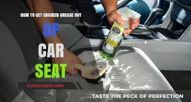 Easy Solutions for Removing Chicken Grease from Car Seats