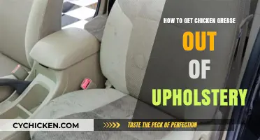 Effective Methods to Remove Chicken Grease from Upholstery