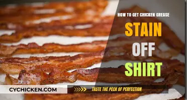 Easy Methods to Remove Chicken Grease Stains from Your Favorite Shirts