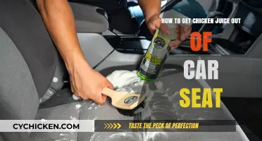 Spilled Chicken Juice? Here's How to Clean Your Car Seat