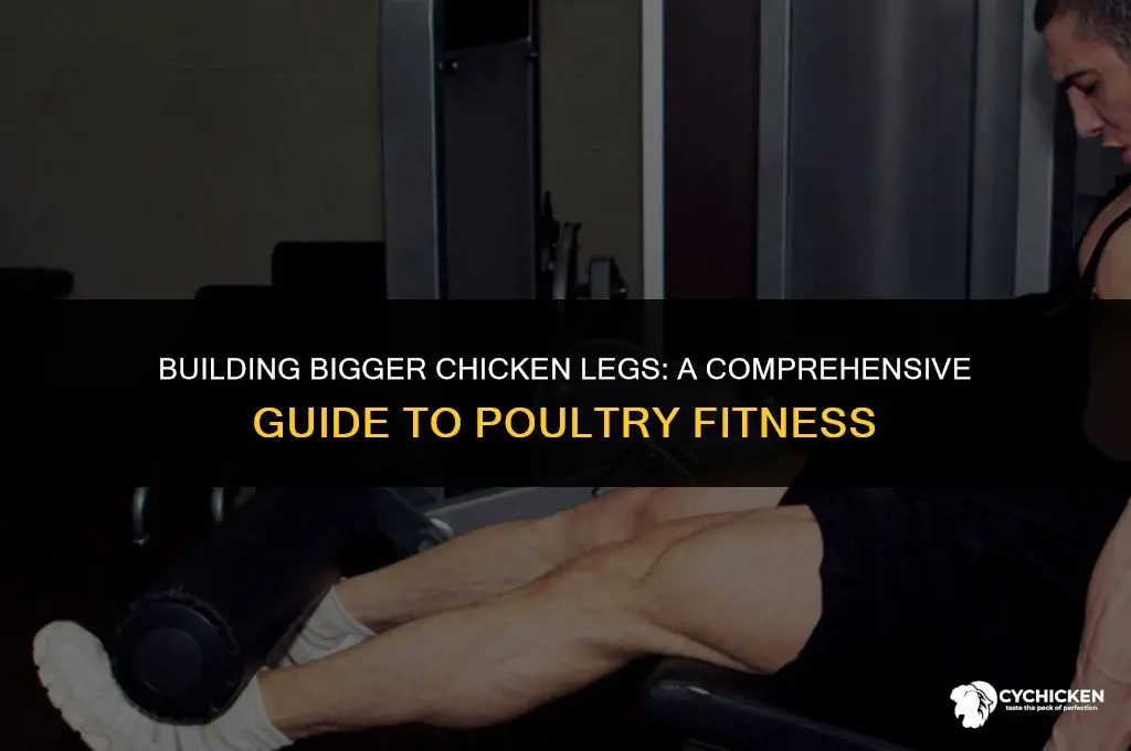 how to get chicken legs bigger