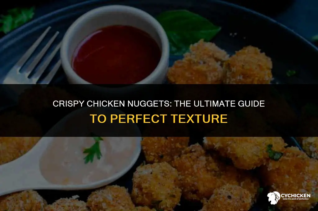 how to get chicken nuggets crispy