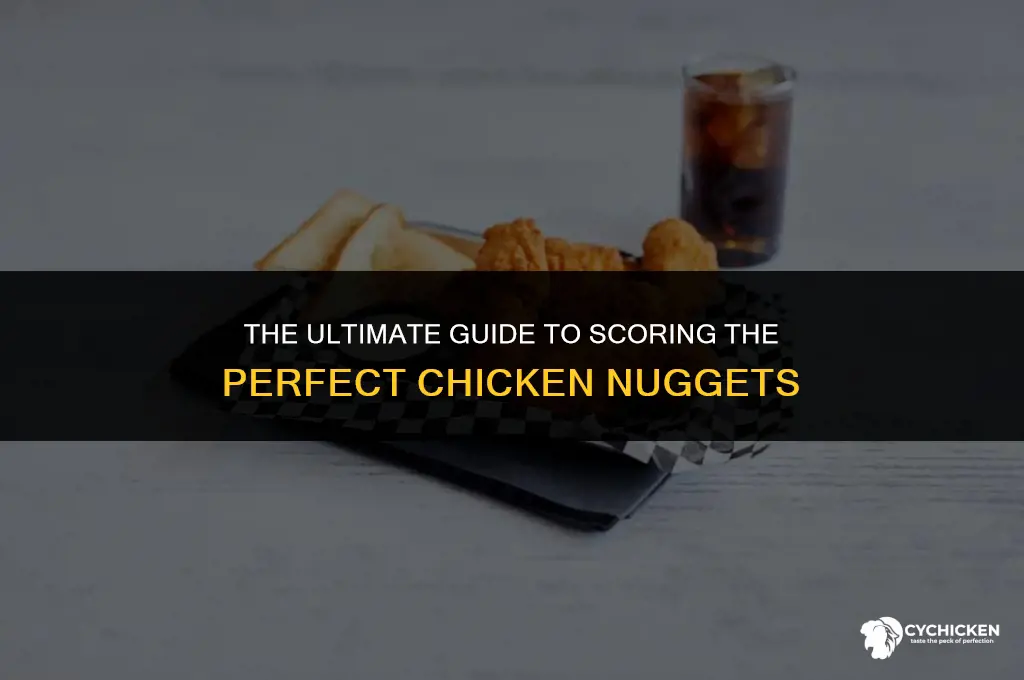 how to get chicken nuggets