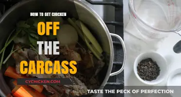 Effortless Poultry Preparation: How to Get Chicken Off the Carcass