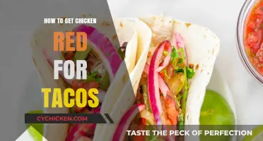 Spice Up Your Tacos: The Secret to Perfectly Red Chicken