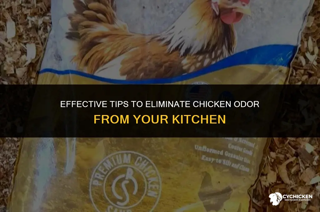 how to get chicken smell out of chicken