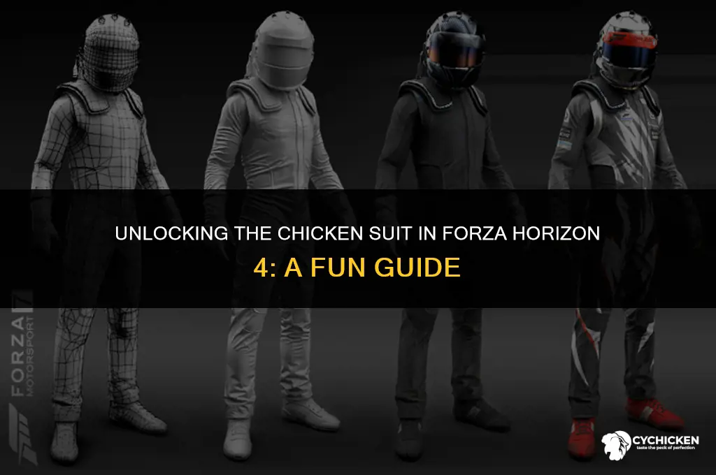 how to get chicken suit forza horizon 4