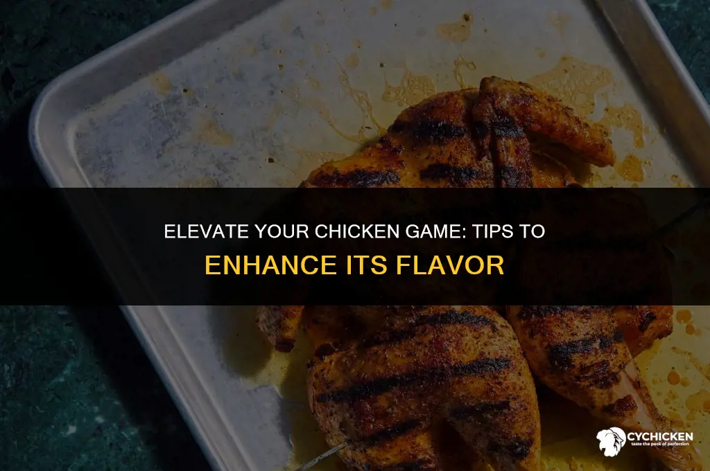 how to get chicken taste out of chicken