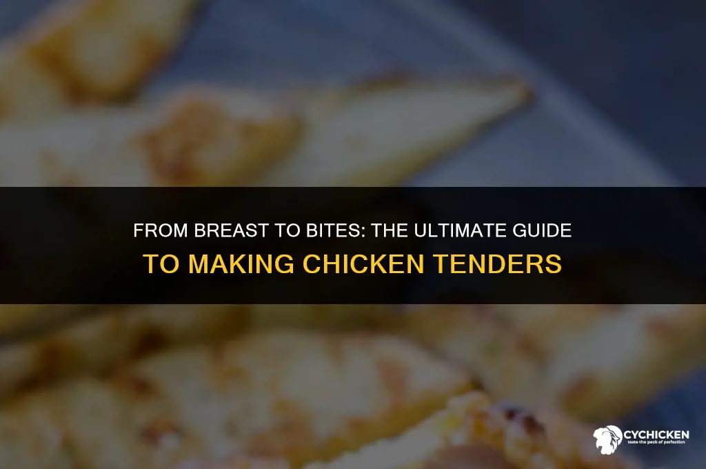 how to get chicken tenders from breast