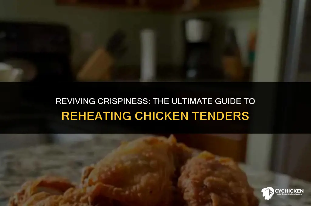 how to get chicken tenders reheated crispy
