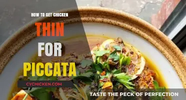 Achieving Perfectly Thin Chicken for Classic Piccata