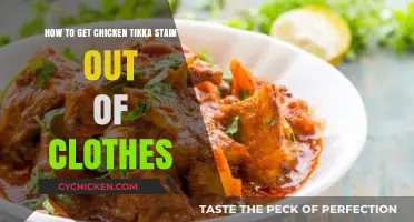 Conquering Chicken Tikka Stains: A Guide to Spotless Clothes