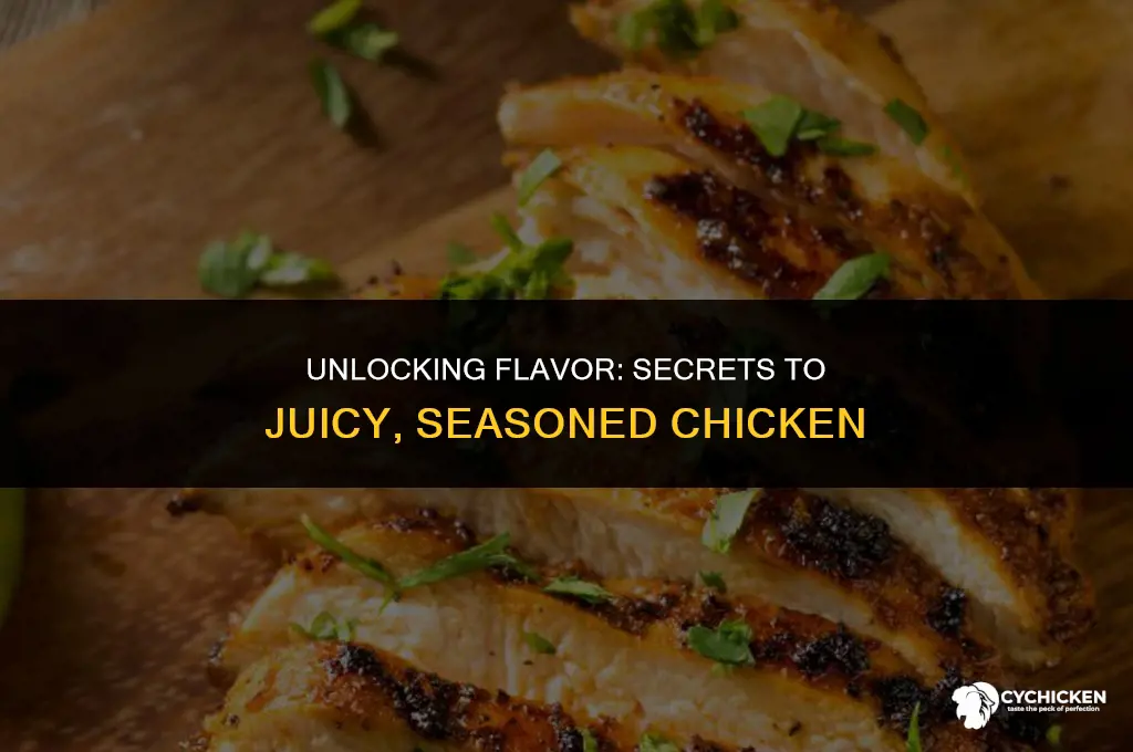 how to get chicken to absorb flavor