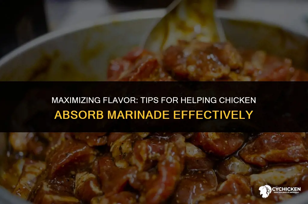 how to get chicken to absorb marinade