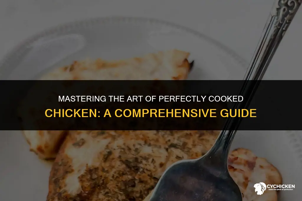 how to get chicken to cook all the way through