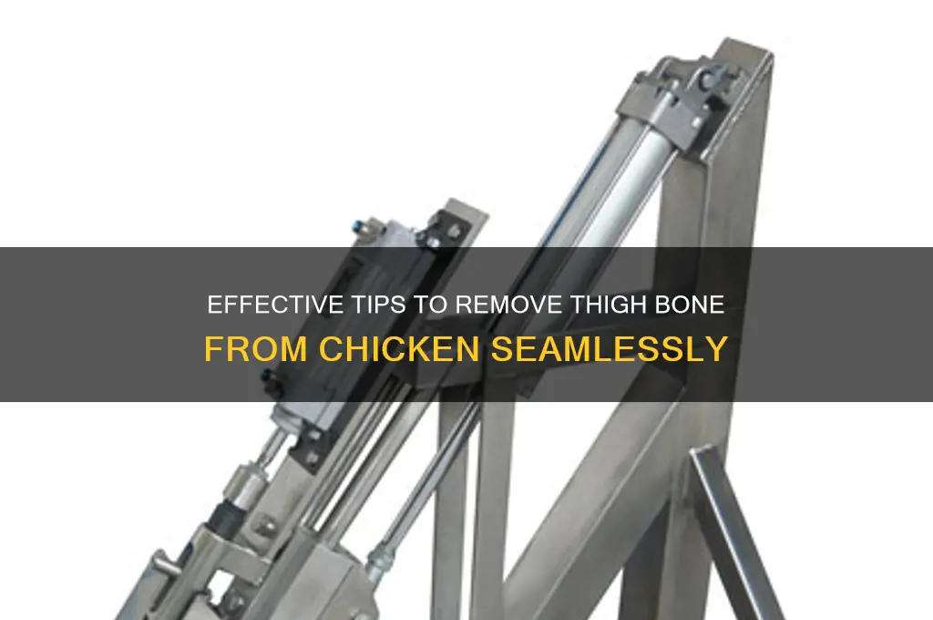 how to get rid of thigh bone chicken