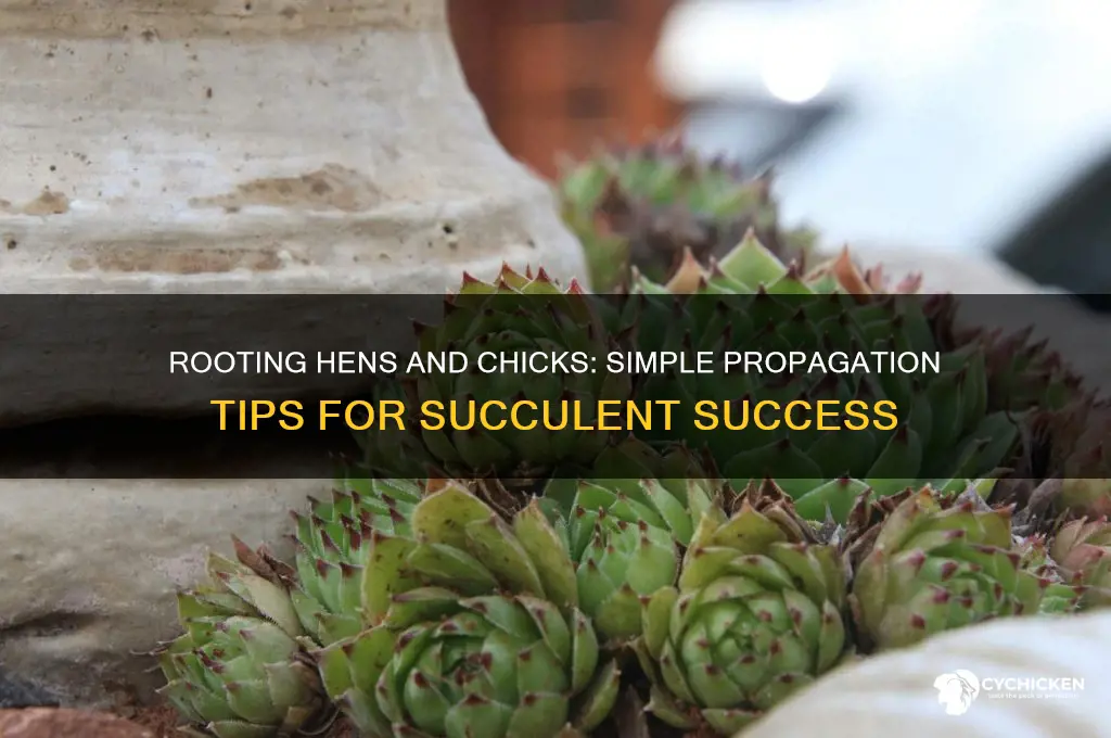 how to getnhens and chicks to root