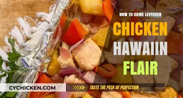 Transform Leftover Chicken with Tropical Hawaiian Flavors and Flair