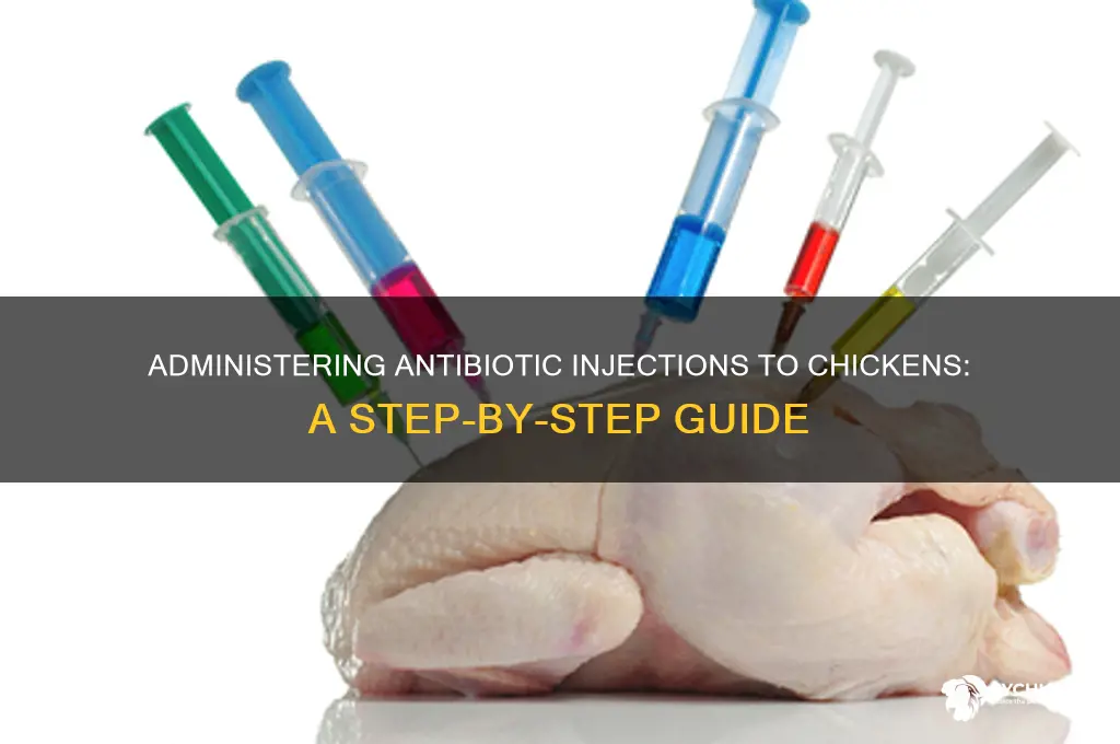 how to give a chicken an antibiotic shot