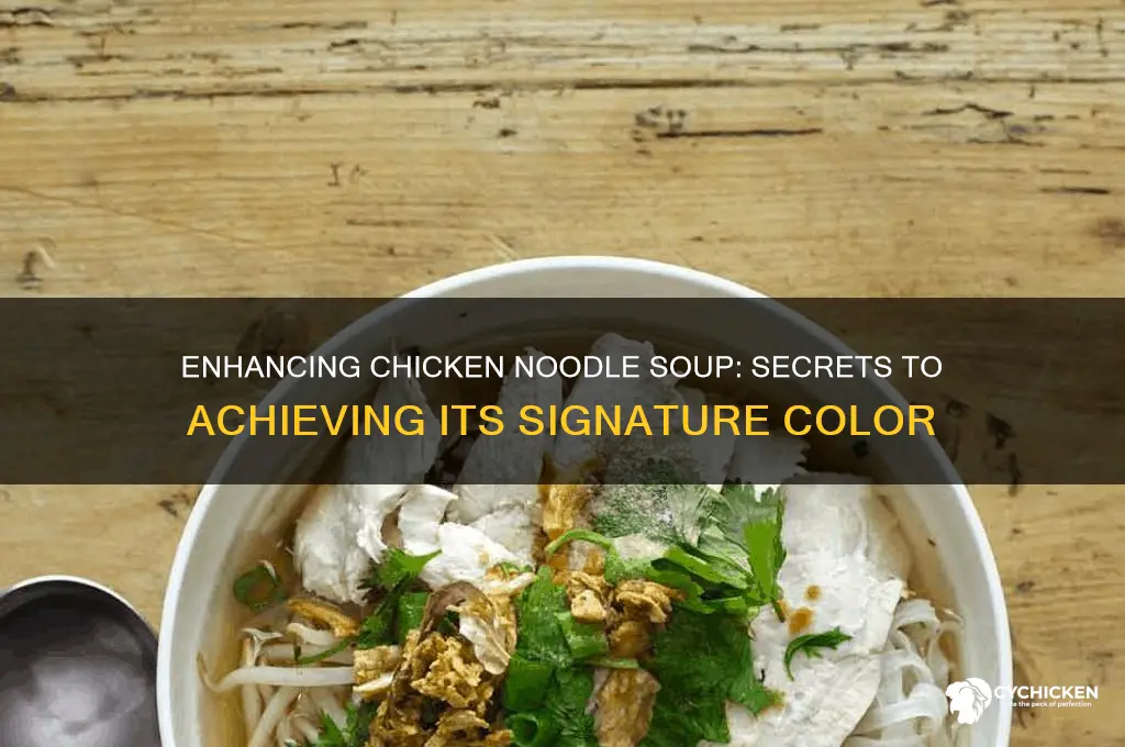 how to give chicken noodle it