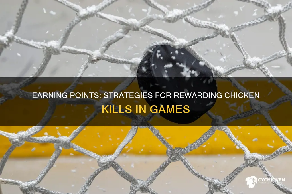 how to give players points for killing chicken