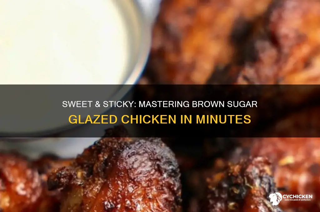 how to glaze chicken with brown sugar
