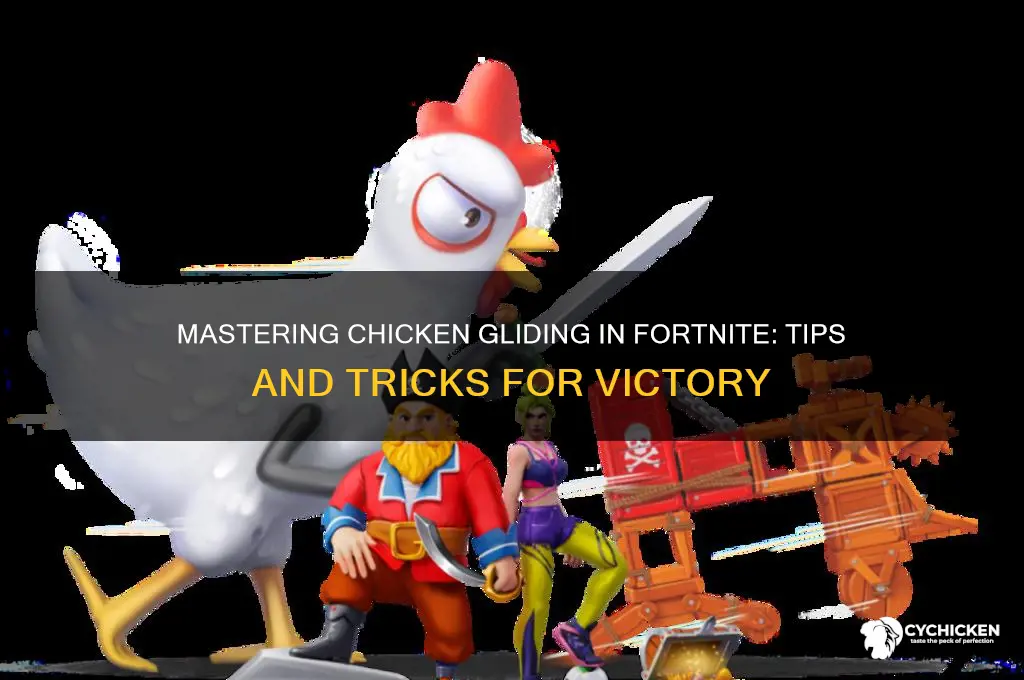 how to glide with a chicken fortnite