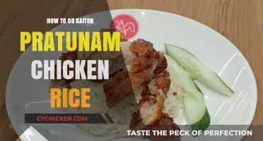 Discover Kaiton Pratunam's Famous Chicken Rice: A Tasty Guide